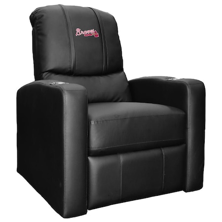 Dreamseat Stealth Recliner with Atlanta Braves Logo XZ52082CDSMHTBLK-PSMLB20010